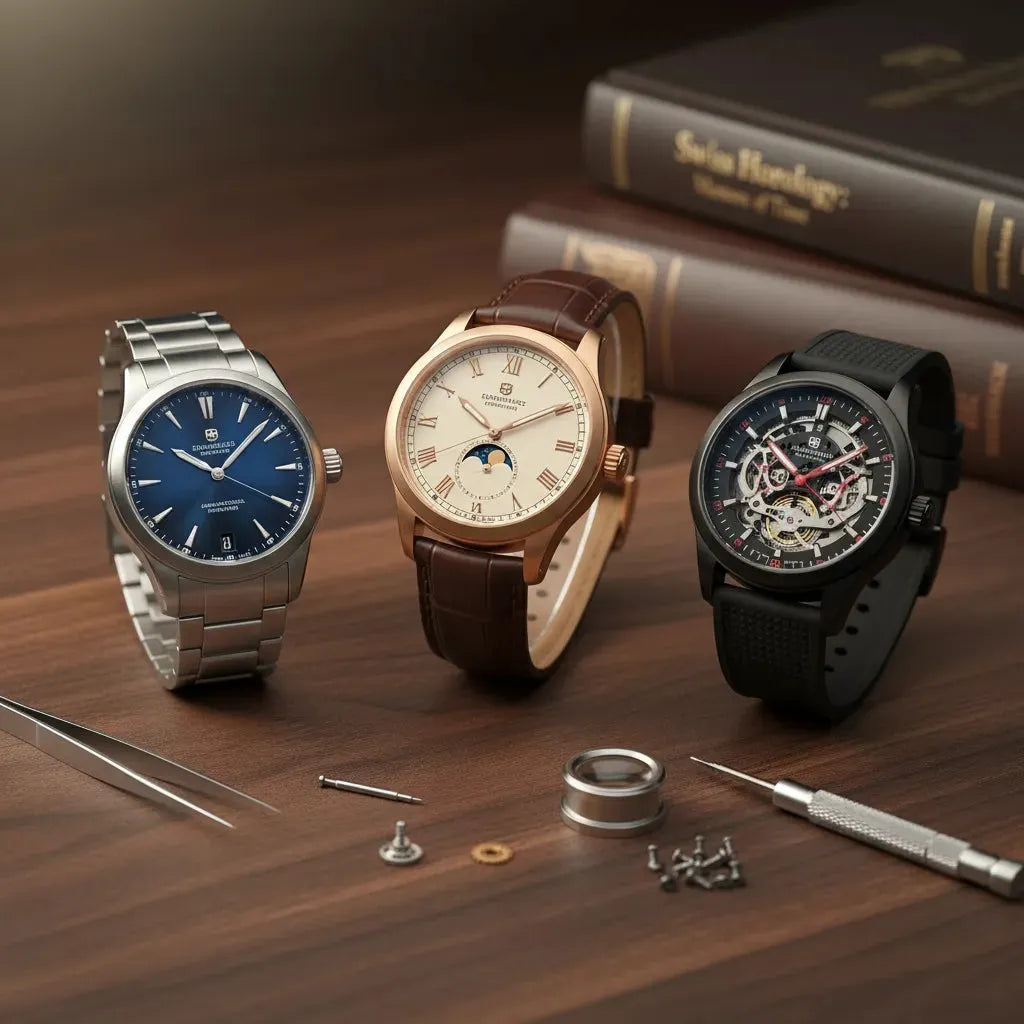 A Deep Dive into Luxury: The Finesse of Swiss Automatic Watches