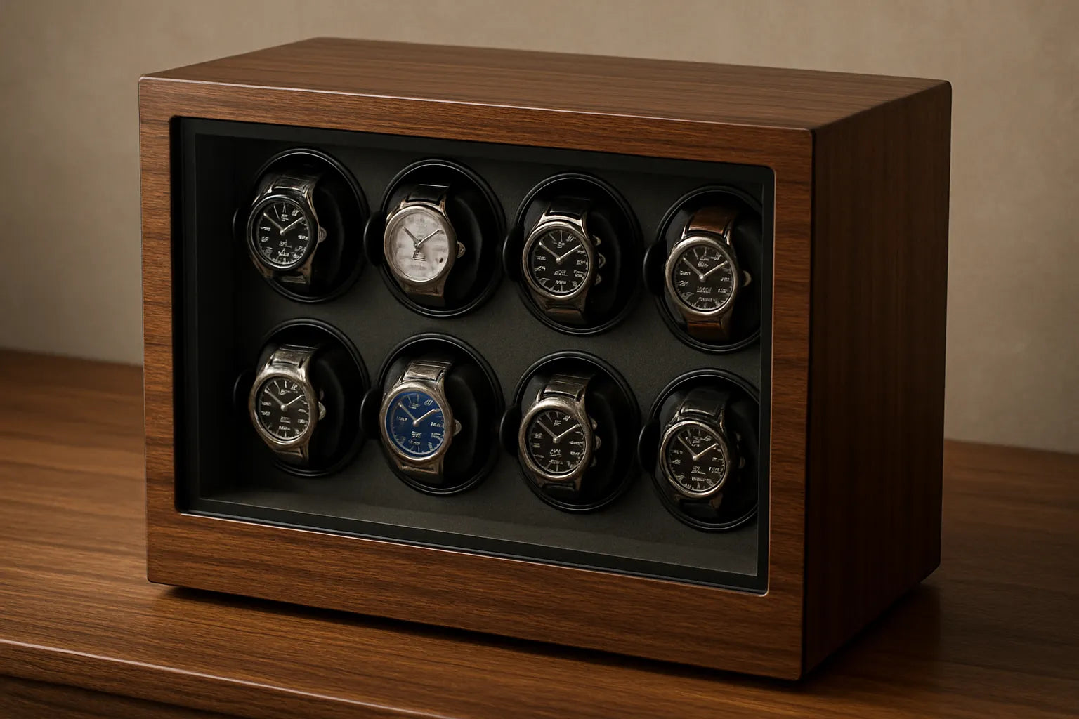 8 Watch Multi-Winder Systems: Wood Veneer Elegance Guide