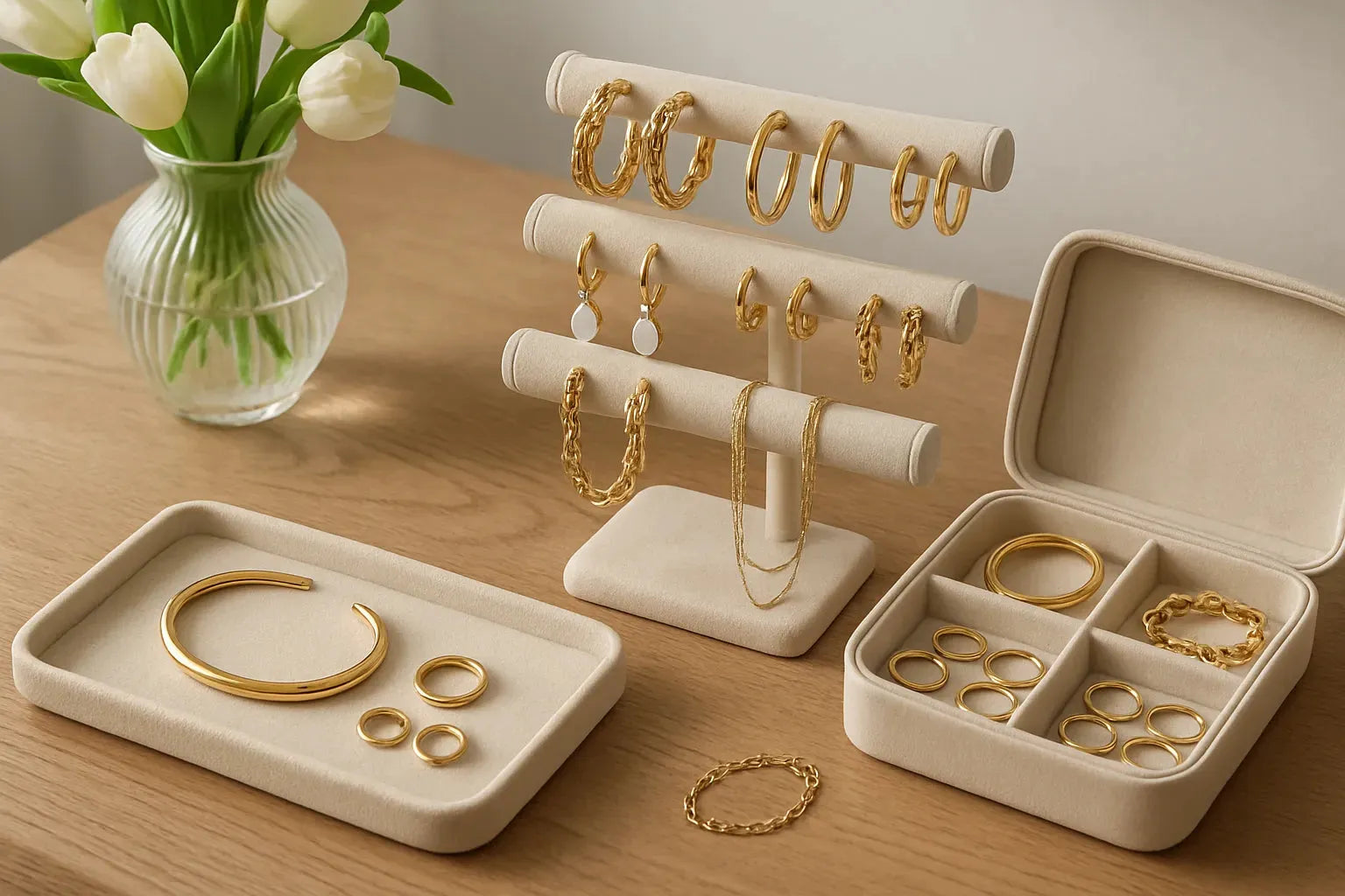 Elegant Jewellery Organisation: Spring Storage Solutions