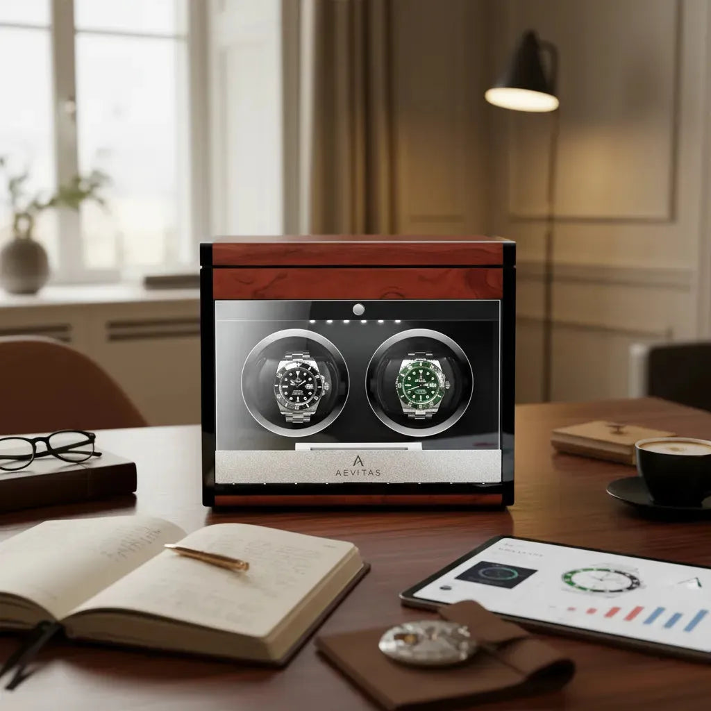 The Edge of Aevitas’ Watch Winder Technology in Modern Storage
