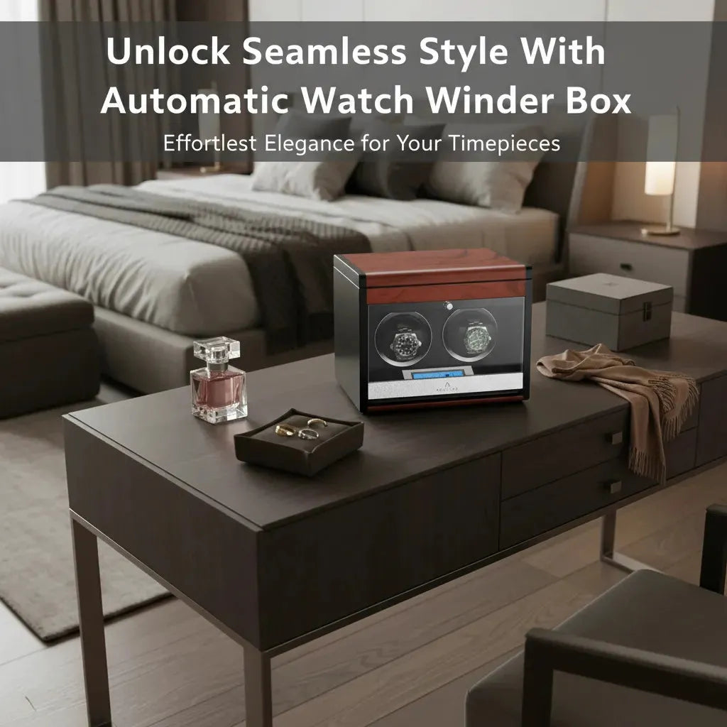 Unlock Seamless Style With Automatic Watch Winder Box