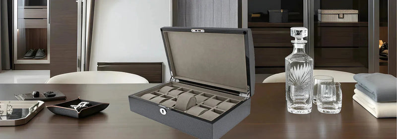 Carbon Fibre Watch Boxes