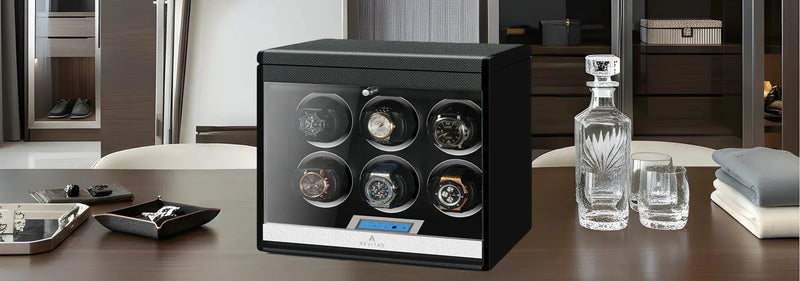 Carbon Fibre Watch Winders