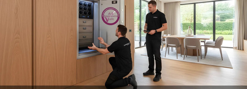 Insurance Approved UK and EU Rated Watch Winder Safes