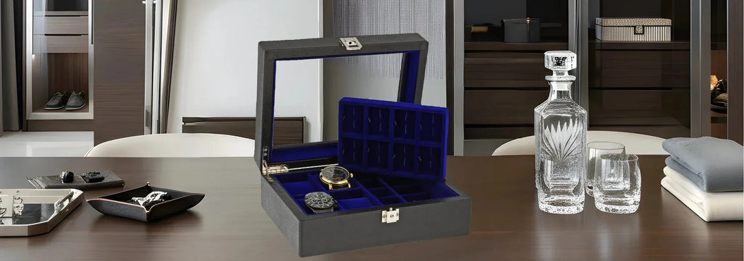 Watch and Cufflink Storage Boxes