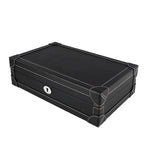 10 Watch Box in Black Vegan Leather with Plush Lining by Aevitas