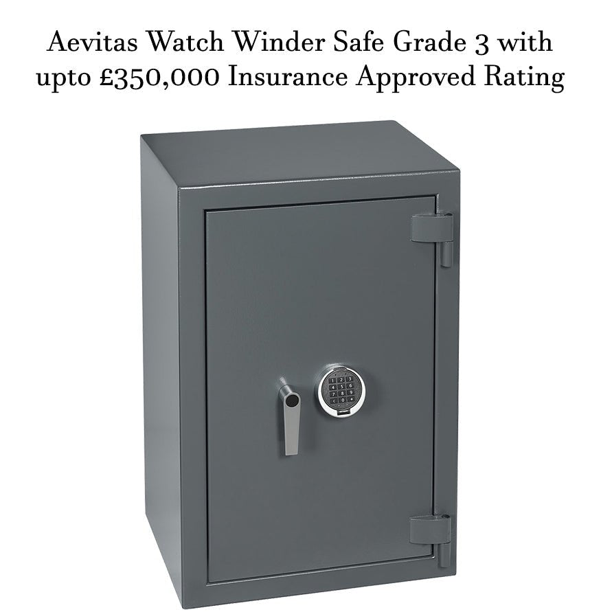 12 Watch Winder Safe Grade 3 with £350,000 Insurance Rating by Aevitas