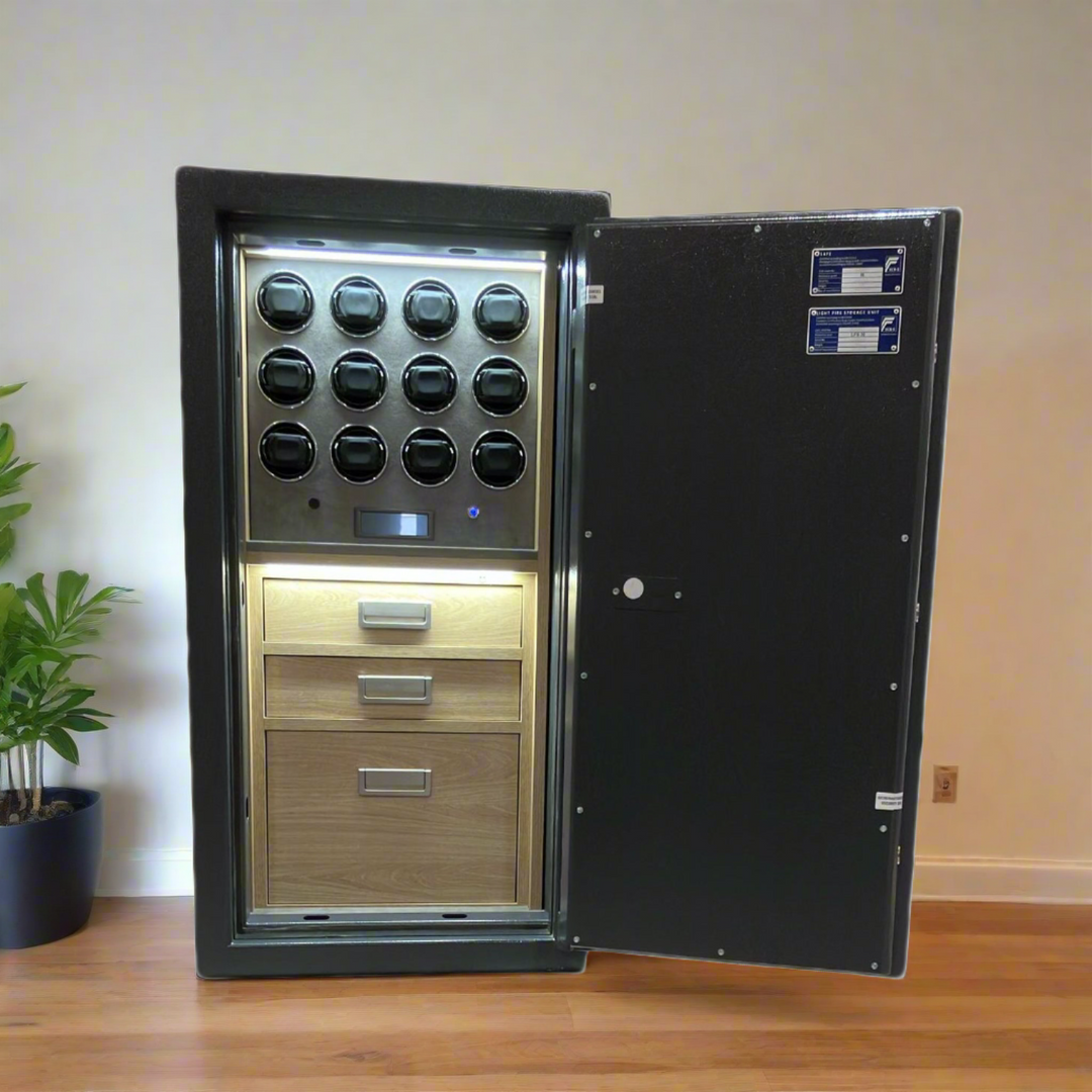 12 Watch Winder Safe Grade 3 with £350,000 Insurance Rating by Aevitas