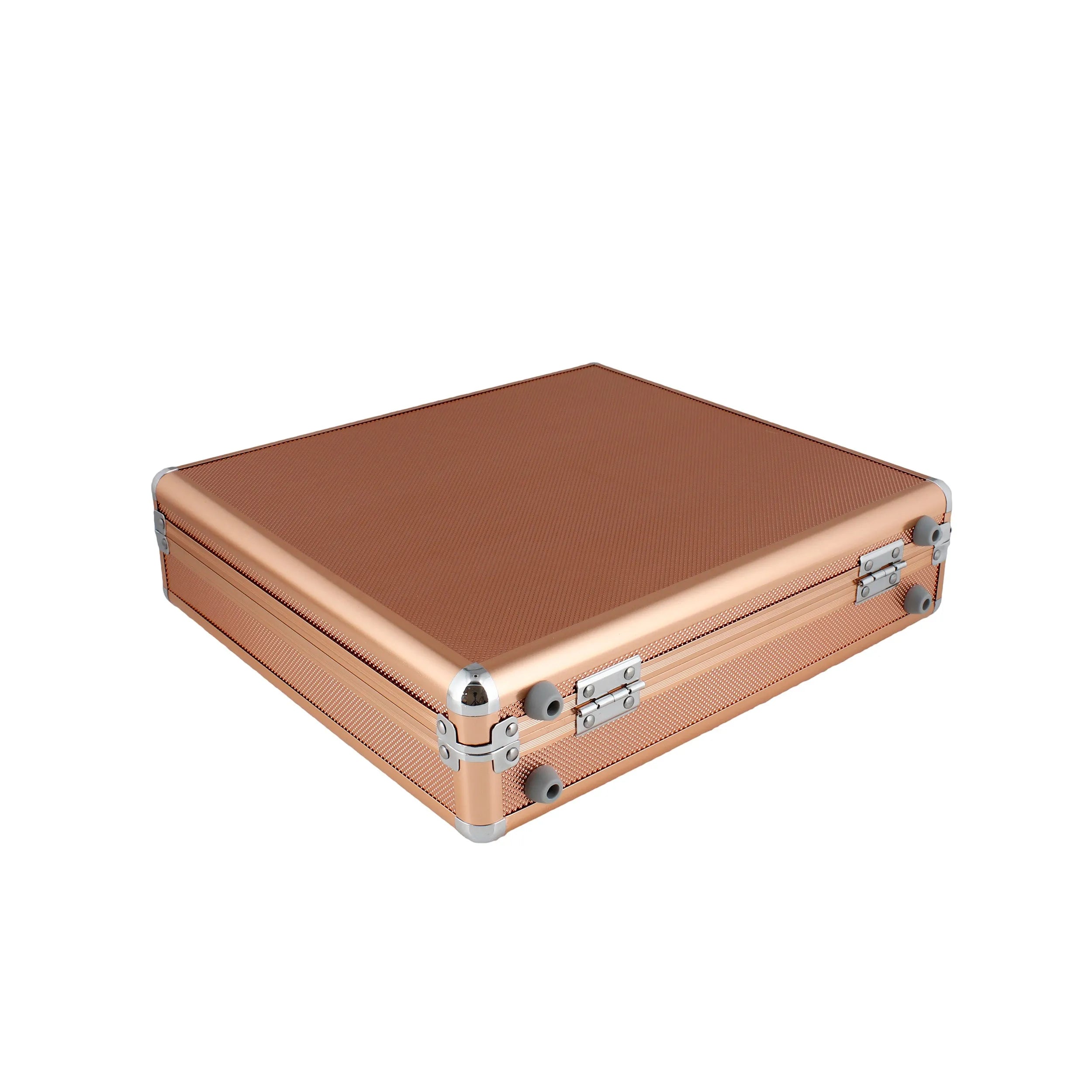 18 Watch Briefcase in Rose Gold tone with Lift Out Tray