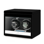 2 Watch Winder Black Edition with Extra Storage Area by Aevitas