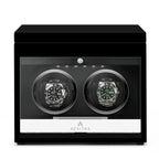 2 Watch Winder Black Edition with Extra Storage Area by Aevitas