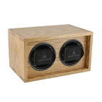 2 Watch Winder Solid Oak Wood Made in the UK by Aevitas