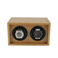 2 Watch Winder Solid Oak Wood Made in the UK by Aevitas