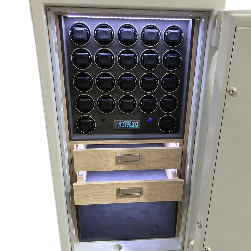 22 Watch Winder Safe Grade 4 with £600,000 Insurance Rating by Aevitas