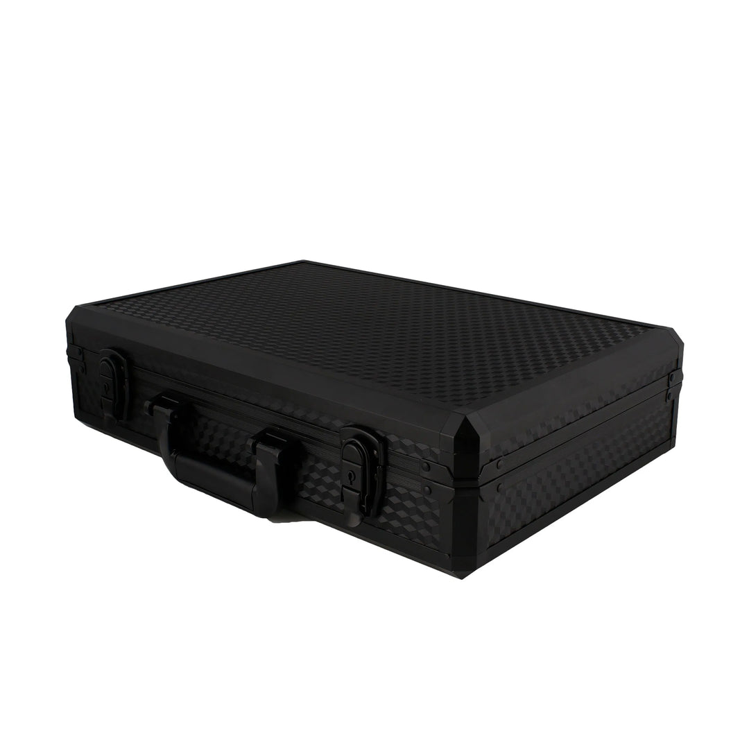 24 Watch Briefcase in Black with Lift Out Tray