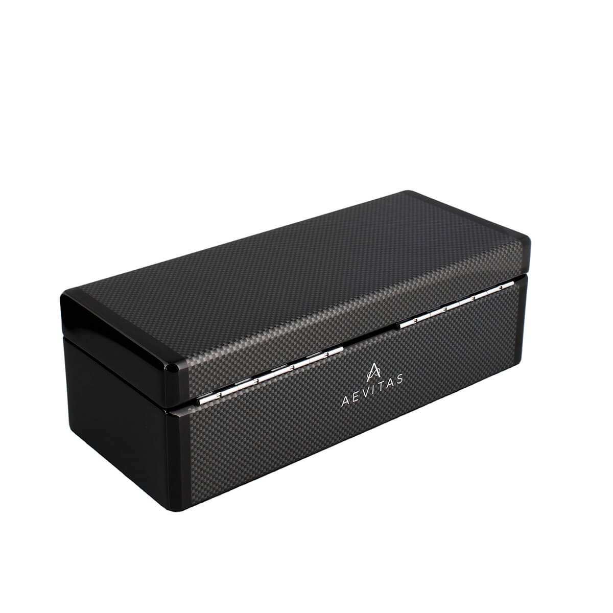 4 Watch Box in Carbon Fibre Finish Premium Quality by Aevitas