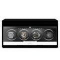 4 Watch Winder Black Edition with Extra Storage Area by Aevitas