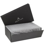 4 Watch and Cufflink Box in Black Genuine Leather