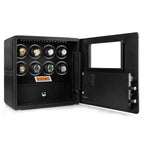 Watch Winder Safe for 8 Watches Black Edition by Aevitas