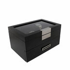 Black Oak Wooden Veneer Watch Box for 20 Watches by Aevitas