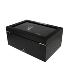 Black Oak Wooden Veneer Watch Box for 20 Watches by Aevitas