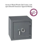 Grade 1 - 6 Watch Winder Safe with £100,000 Insurance Rating by Aevitas
