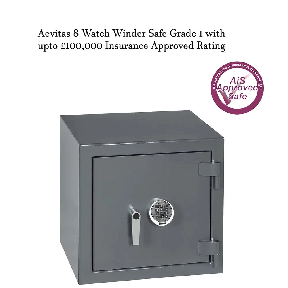 Grade 1 Watch Winder Safes with £100,000 Insurance Rating by Aevitas