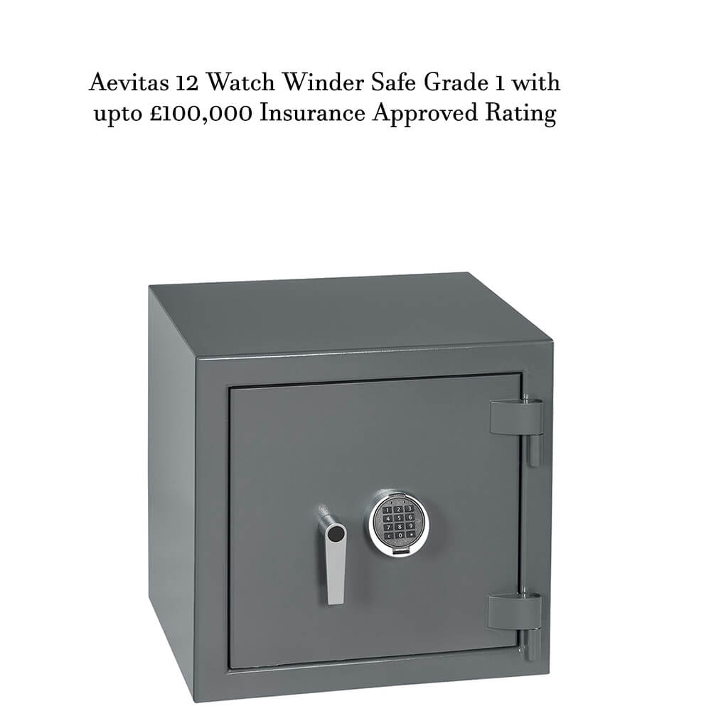Grade 1 Watch Winder Safes with £100,000 Insurance Rating by Aevitas