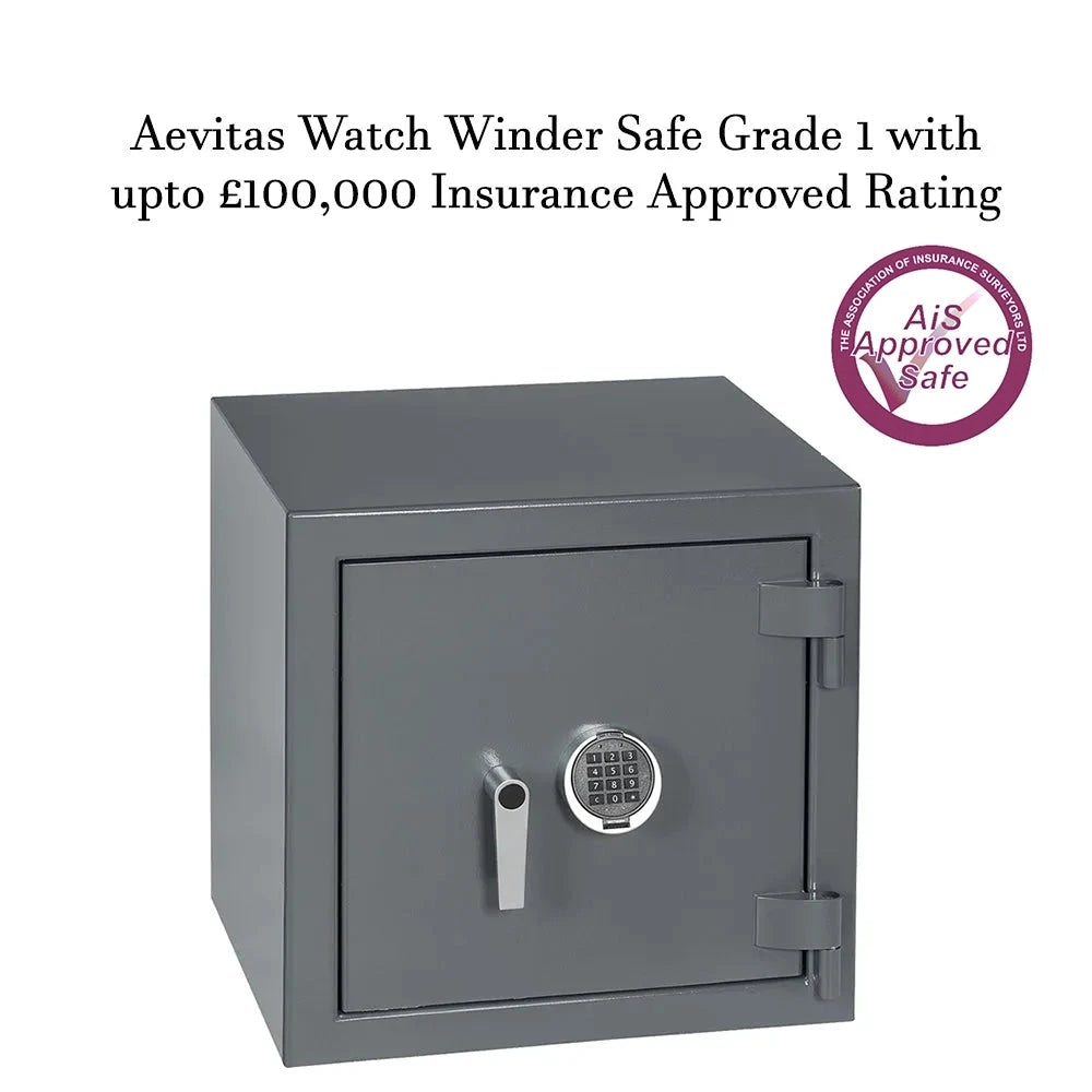 Grade 1 Watch Winder Safes with £100,000 Insurance Rating by Aevitas