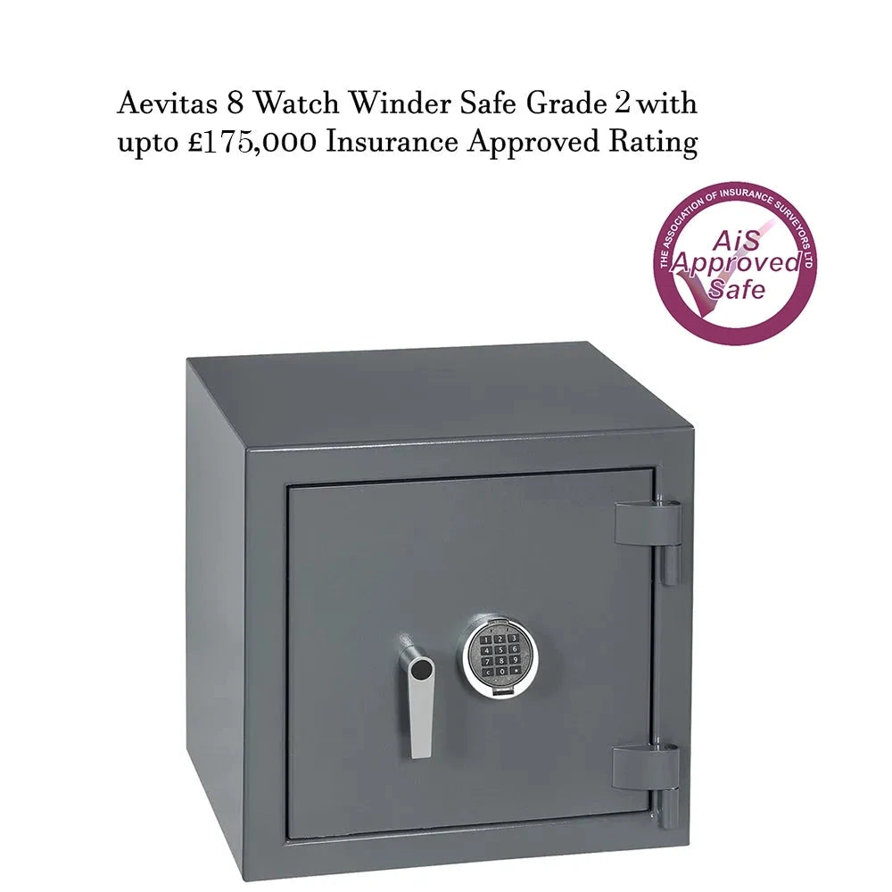 Grade 2 Watch Winder Safes with £175,000 Insurance Rating by Aevitas