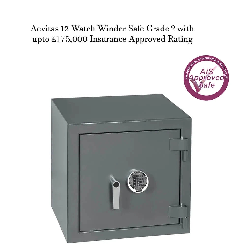 Grade 2 Watch Winder Safes with £175,000 Insurance Rating by Aevitas