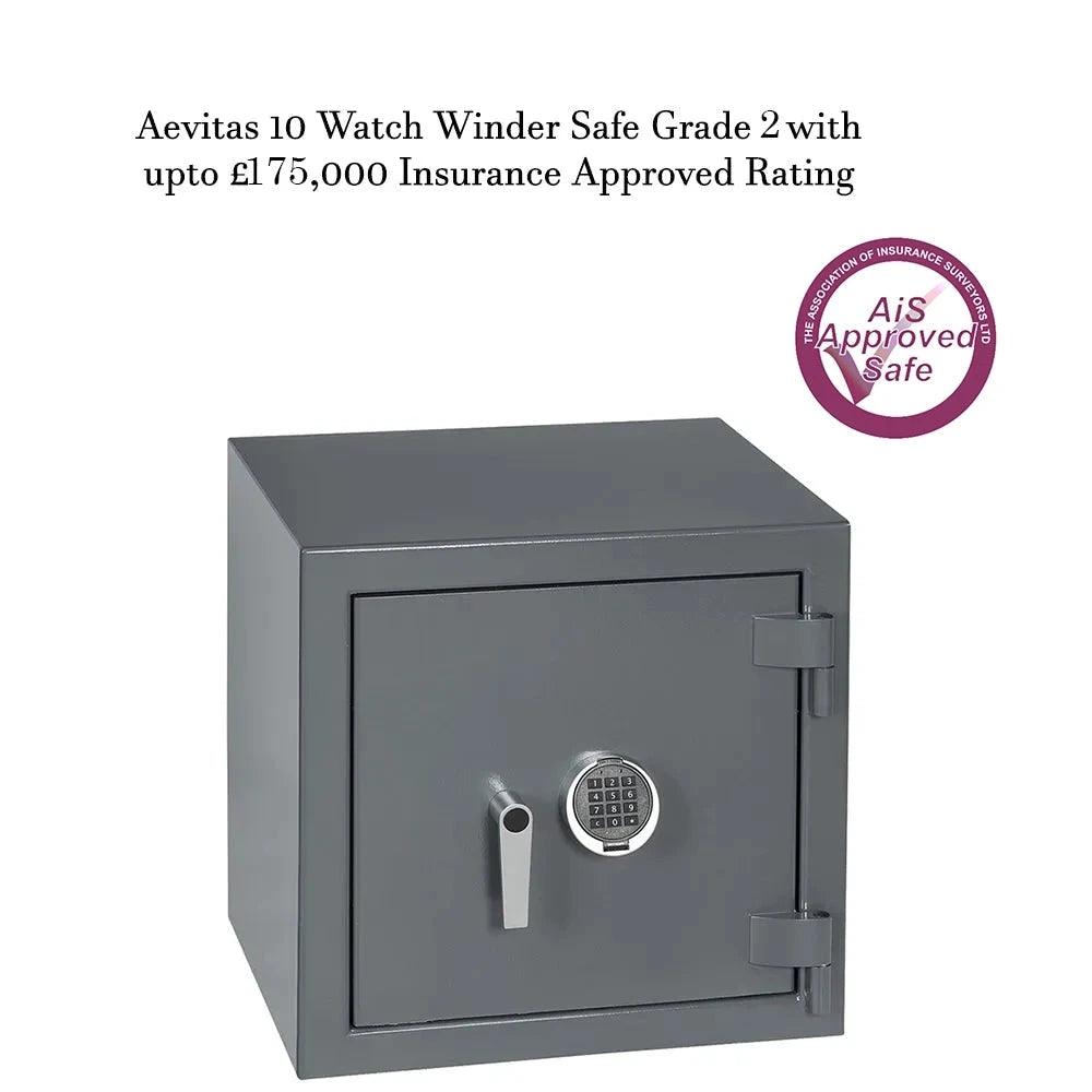 Grade 2 Watch Winder Safes with £175,000 Insurance Rating by Aevitas