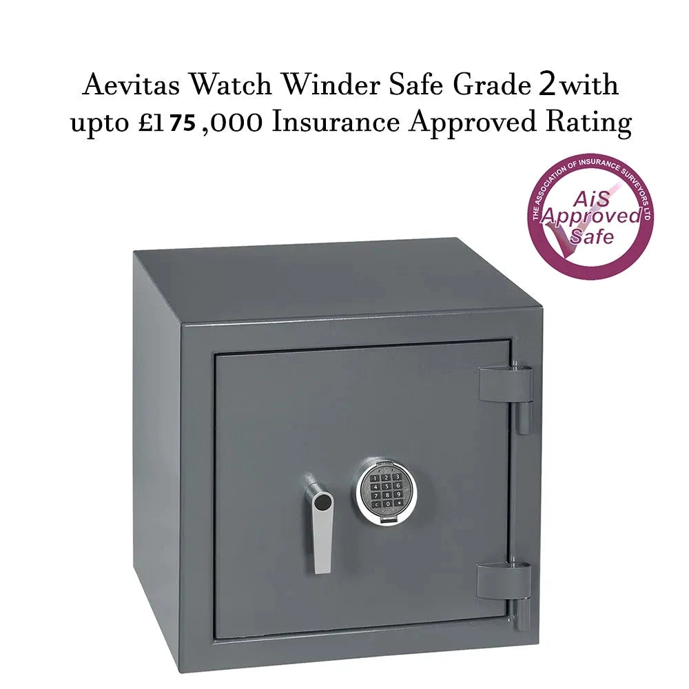 Grade 2 Watch Winder Safes with £175,000 Insurance Rating by Aevitas