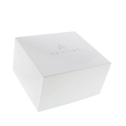Large Size Ivory Bonded Leather Jewellery Box by Aevitas