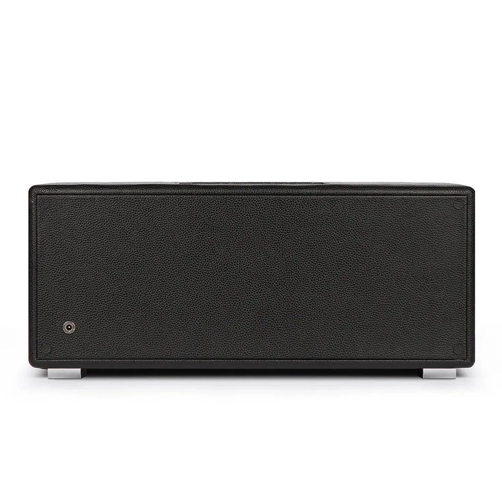 Premium Quad Watch Winder Black Genuine Leather Mains Powered by Aevitas