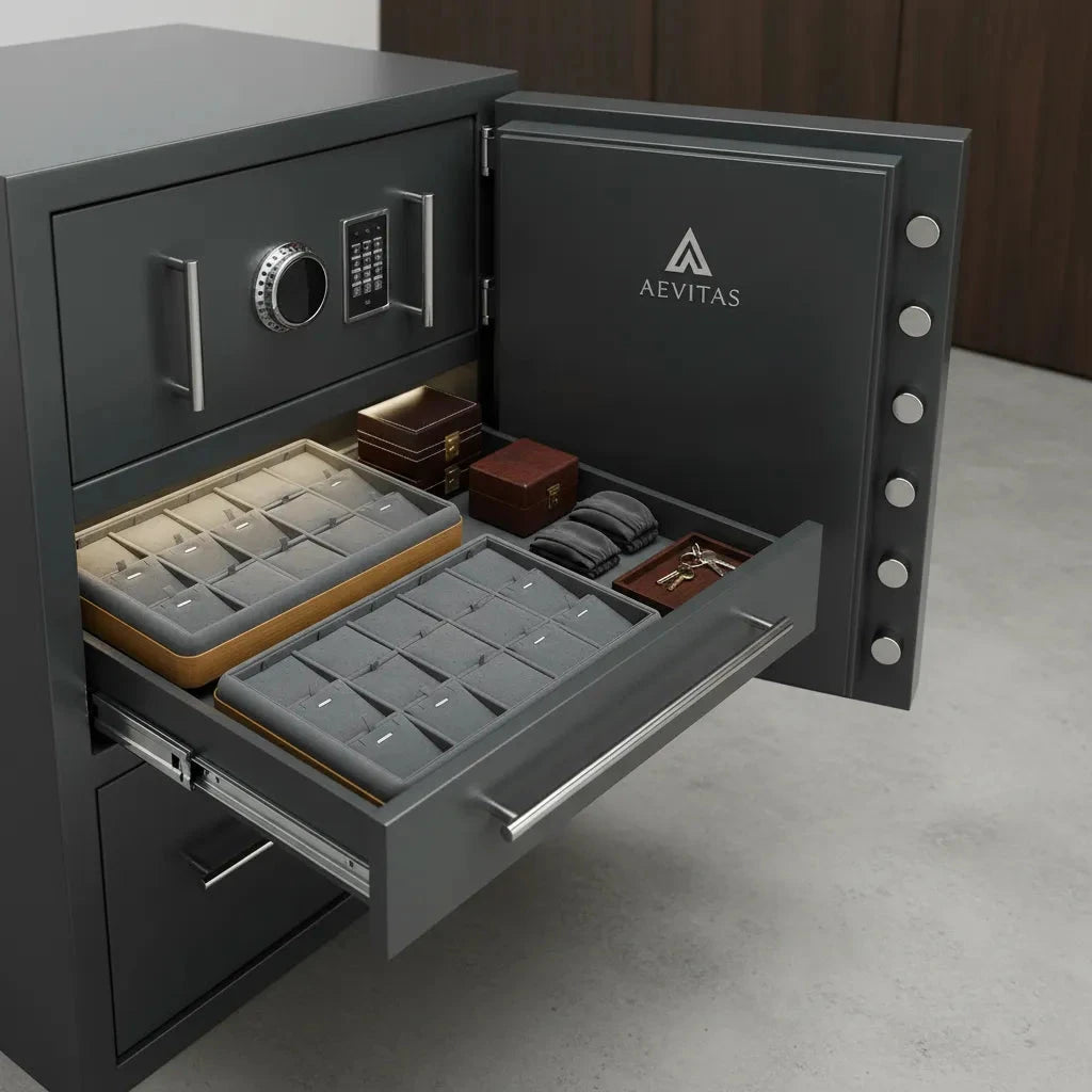 Premium Quality Jewellery Trays for the Drawers in our Watch Winder Safes