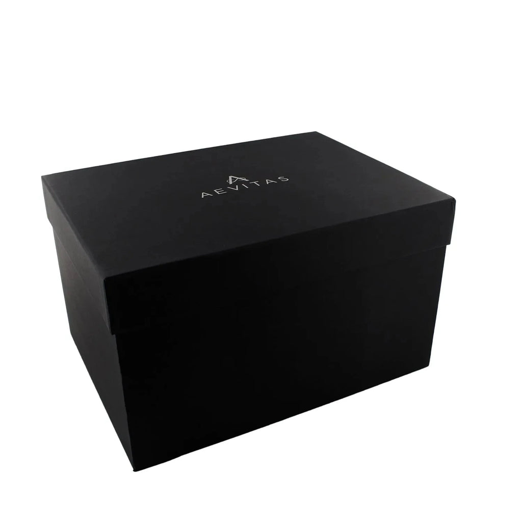 Premium Jewellery Box Extra Large Size Mahogany Wood with Camel Colour Lining by Aevitas
