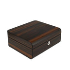 Watch Box for 6 Watches Superb Quality Macassar with Solid Lid by Aevitas