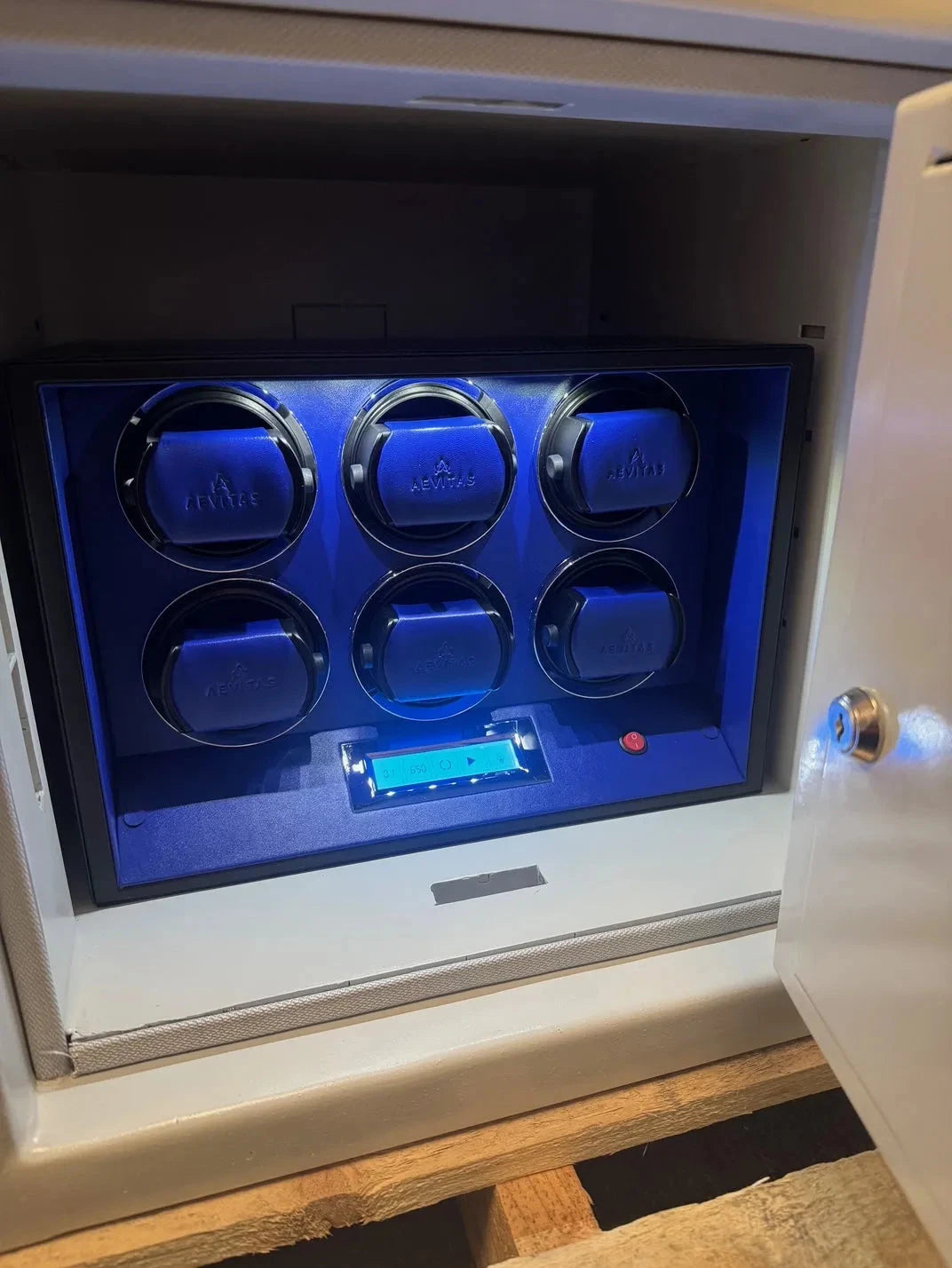 Watch Winder Safe for 6 Watches £175,000K Insurance Rated by Aevitas