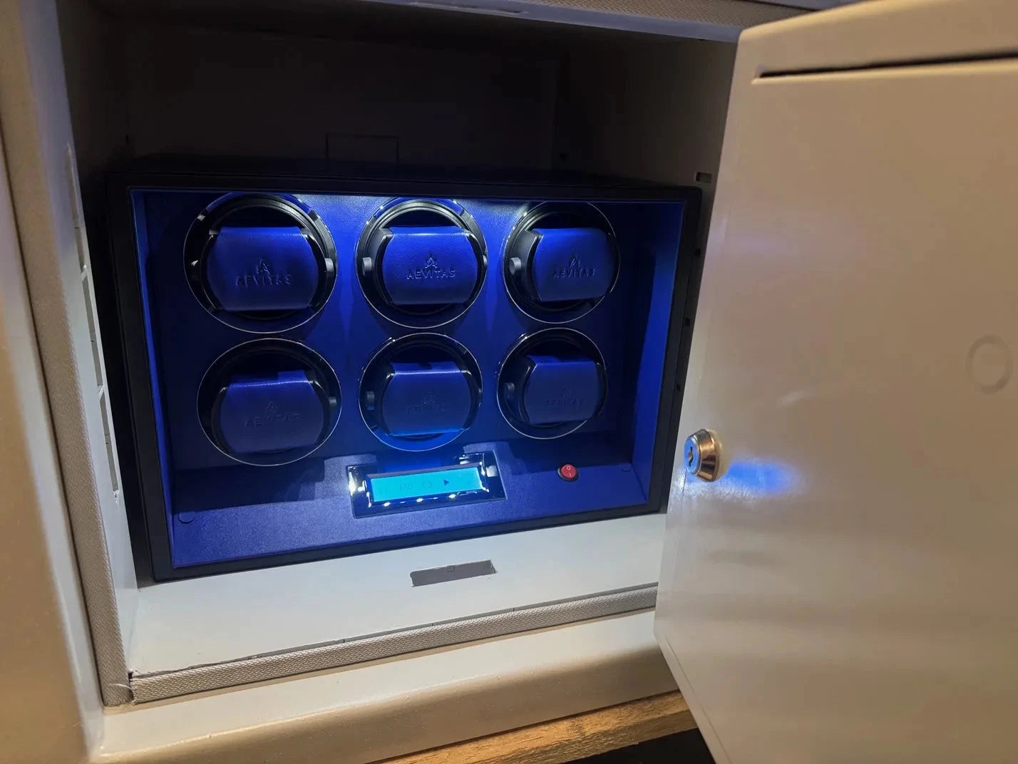 Watch Winder Safe for 6 Watches £175,000K Insurance Rated by Aevitas