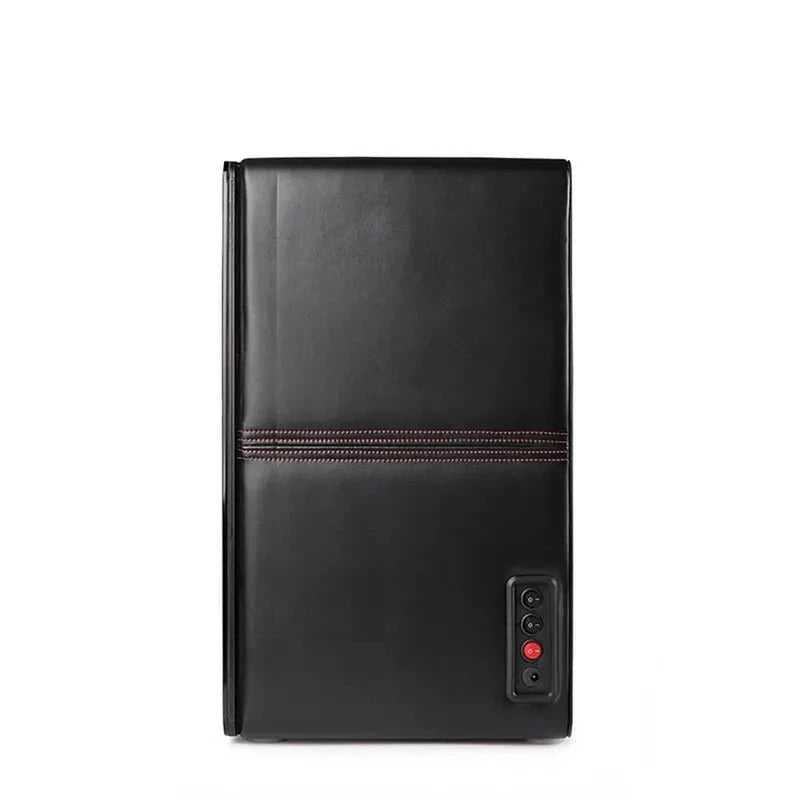 Watch Winder Safe in Black Leather for 8 Watches by Aevitas