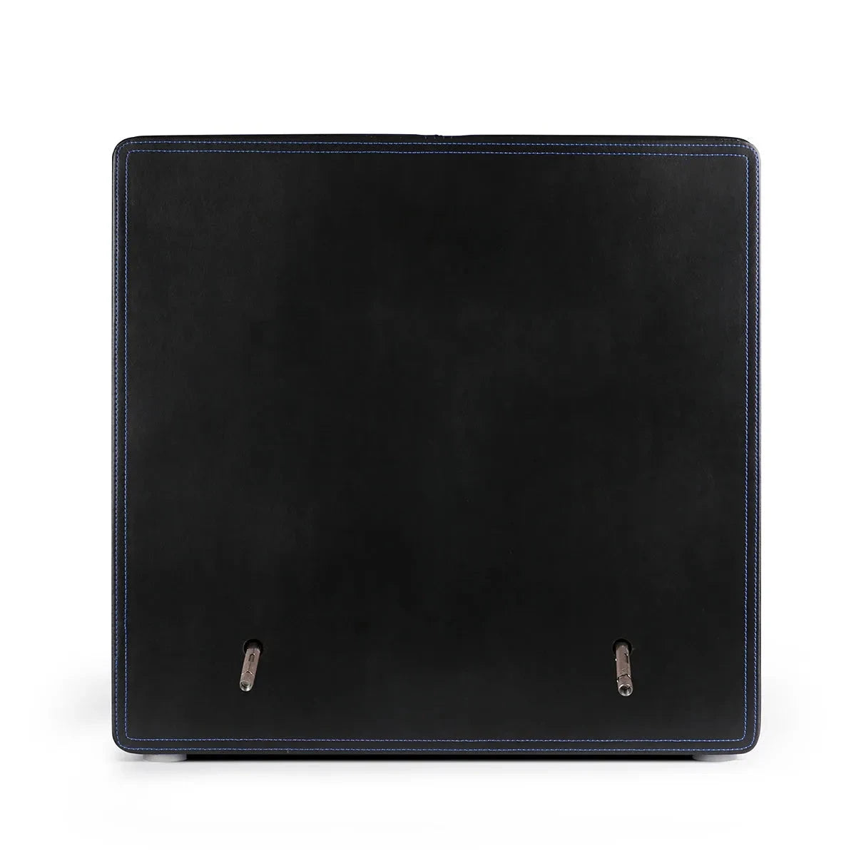 Watch Winder Safe in Black Leather with Blue Inside for 8 Watches by Aevitas