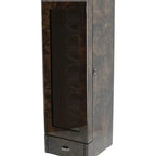 Watch Winder for 4 Automatic Watches Dark Burl Wood Finish Tower Series by Aevitas