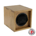 Watch Winder in Solid Oak Wood Manufactured in the UK by Aevitas