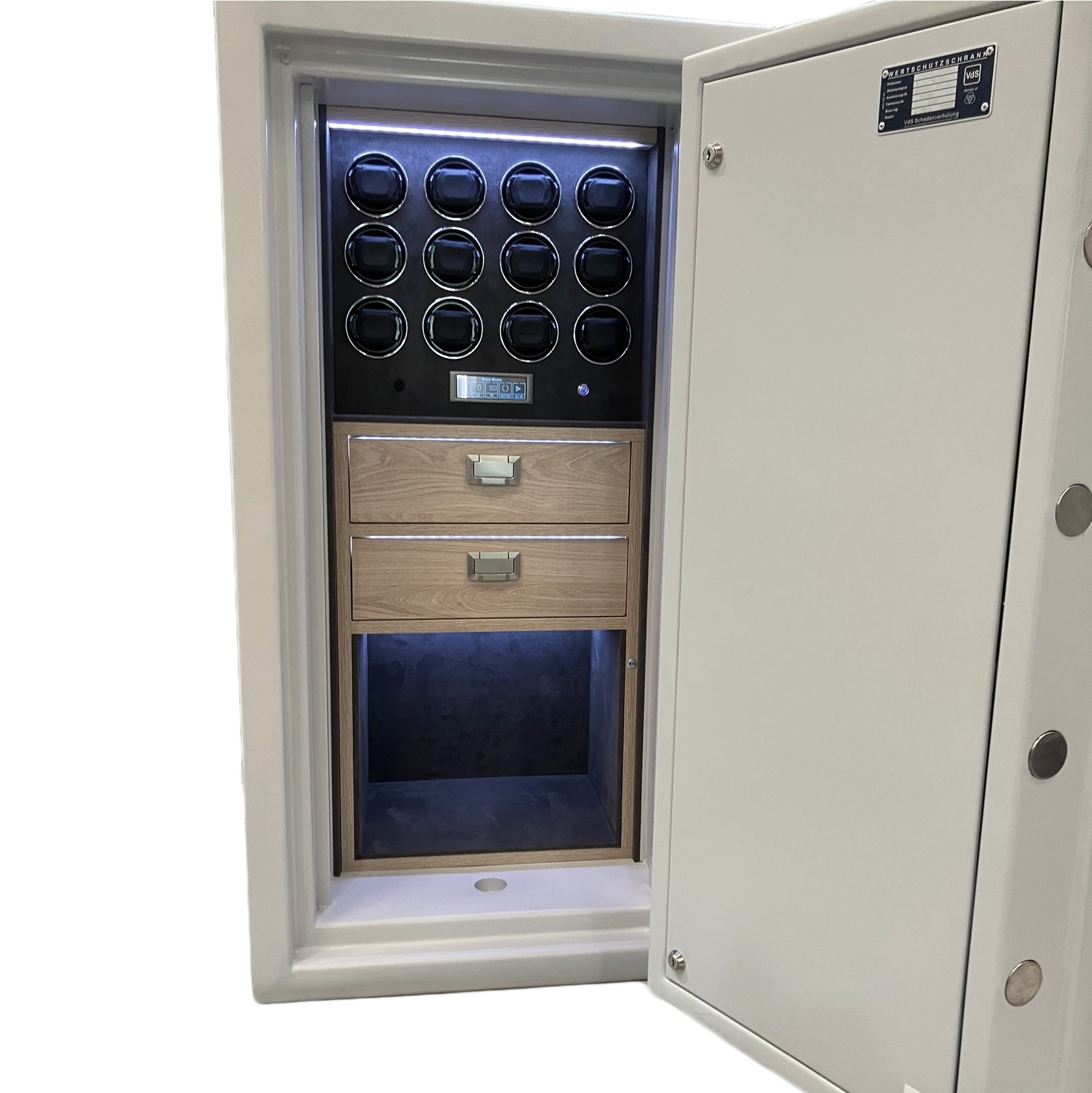 Chubb Euro Grade 3 Security Safe with 12 Watch Winders Custom Built