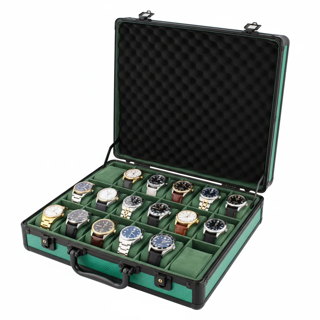 حقيبة سفر جلدية من ألياف الكربون تتسع لـ 24 ساعة من Aevitas