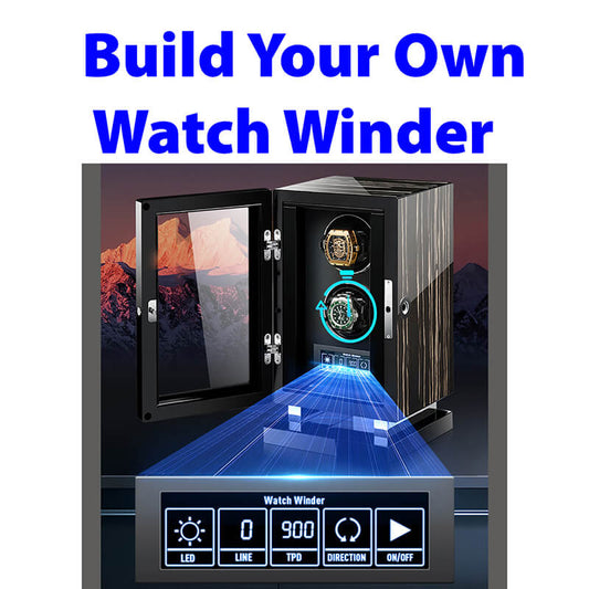 Build Your Own Watch Winder Kit for 8 Automatic Watches