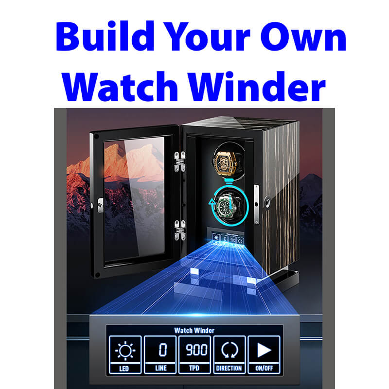 Build your own Watch Winder Kit for 12 Automatic Watches