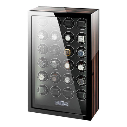 Premium Automatic 24 Watch Winder with Touch Screen by Aevitas